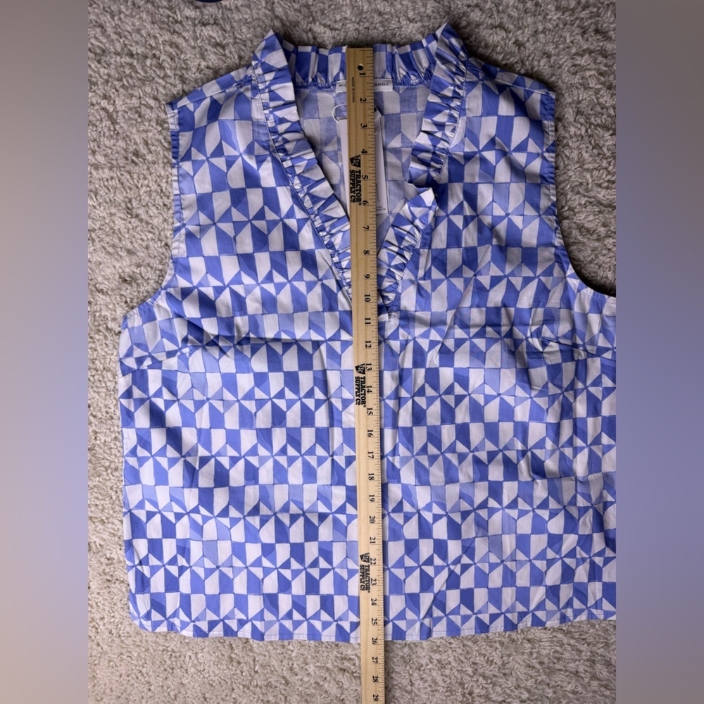 Women’s L Michelle McDowell Sleeveless Top NWT - Picture 5 of 5